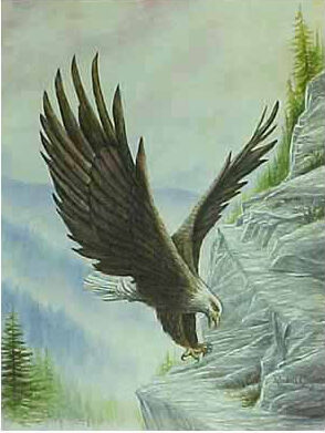 Behold He Shall Fly as an Eagle by Randall Ogle