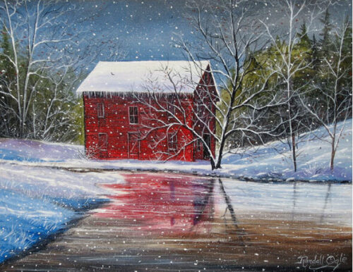 Red Barn by Randall Ogle