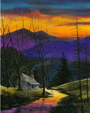 Smoky Mountain Evening by Randall Ogle
