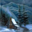 Snow Cabin by Randall Ogle