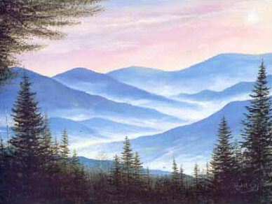 Smoky Mountain Morning by Randall Ogle